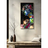 Mauro Ferretti Quadro Moira con cornice 52x4x102 cm