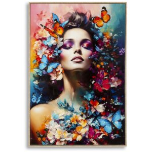Mauro Ferretti Quadro Marty con cornice 62x4x92 cm