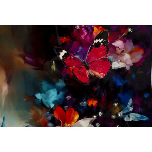 Mauro Ferretti Quadro Marty con cornice 62x4x92 cm