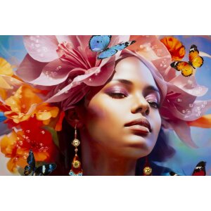 Mauro Ferretti Quadro Marty con cornice 62x4x92 cm