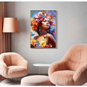 Mauro Ferretti Quadro Marty con cornice 62x4x92 cm