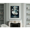 Mauro Ferretti Quadro Ballo con cornice 72x4x102 cm