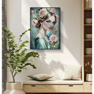Mauro Ferretti Quadro Fantasia con cornice 72x4x102 cm