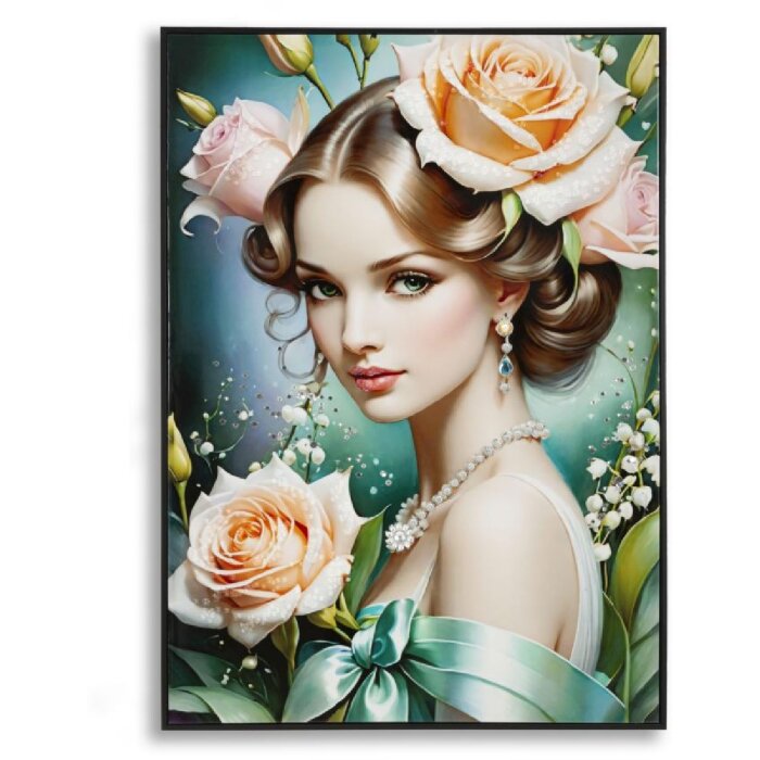 Mauro Ferretti Quadro Fantasia con cornice 72x4x102 cm