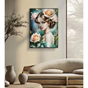 Mauro Ferretti Quadro Fantasia con cornice 72x4x102 cm