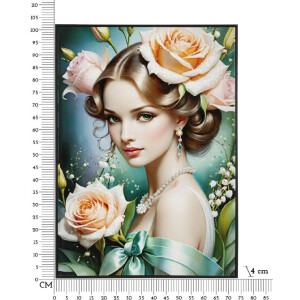 Mauro Ferretti Quadro Fantasia con cornice 72x4x102 cm