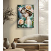 Mauro Ferretti Quadro Fantasia con cornice 72x4x102 cm