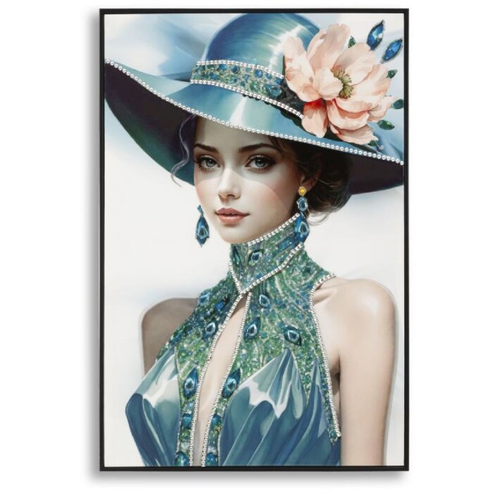 Mauro Ferretti Quadro Pam con cornice 62x4x92 cm