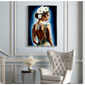 Mauro Ferretti Quadro Isabel con cornice 72x4x102 cm