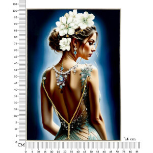 Mauro Ferretti Quadro Isabel con cornice 72x4x102 cm