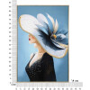 Mauro Ferretti Quadro Dori con cornice 62x4x92 cm