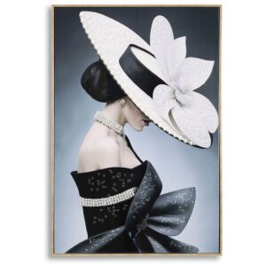 Mauro Ferretti Quadro Marty con cornice 62x4x92 cm