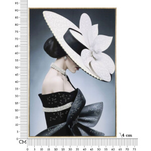 Mauro Ferretti Quadro Marty con cornice 62x4x92 cm