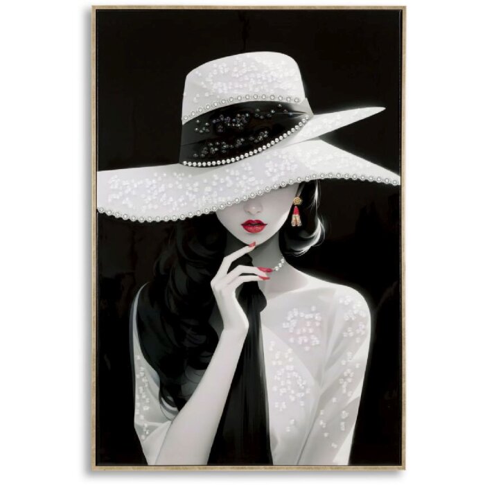 Mauro Ferretti Quadro Marty con cornice 62x4x92 cm