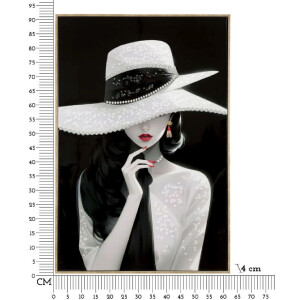 Mauro Ferretti Quadro Marty con cornice 62x4x92 cm