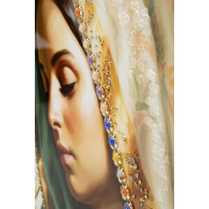 Mauro Ferretti Quadro Madonna con cornice 72x4x102 cm