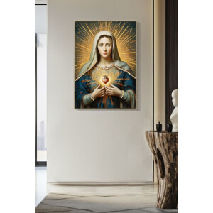 Mauro Ferretti Quadro Madonna con cornice 72x4x102 cm