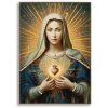 Mauro Ferretti Quadro Madonna con cornice 72x4x102 cm