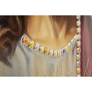 Mauro Ferretti Quadro Gesù con cornice 72x4x102 cm