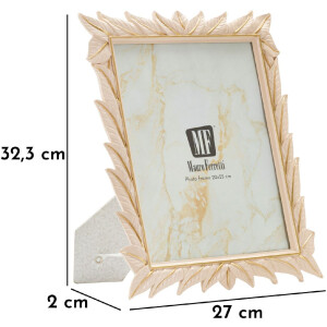 Mauro Ferretti Cornice Leaffy 20x25 cm crema