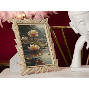 Mauro Ferretti Cornice Leaffy 15x20 cm crema
