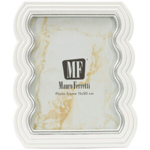 Mauro Ferretti Cornice Curty 15x20 cm bianco