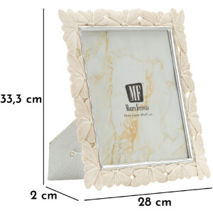 Mauro Ferretti Cornice Farfalla 20x25 cm crema