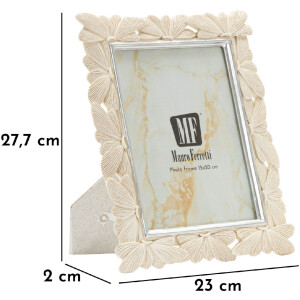 Mauro Ferretti Cornice Schmetterling 15x20 cm crema