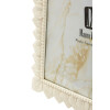 Mauro Ferretti Cornice Foglia Chiaro crema 20x25 cm poliresina vetro