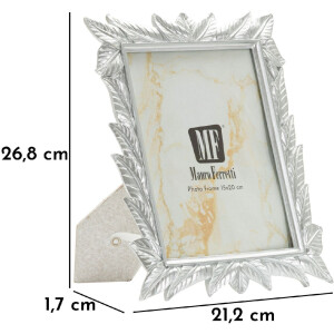 Mauro Ferretti Cornice Leavy 15x20 cm argento