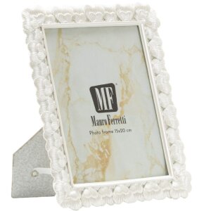 Mauro Ferretti Cornice Cuore Bianco 15x20 Poliresina Vetro