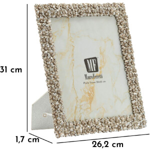 Mauro Ferretti Cornice Fließend 20x25 cm argento