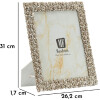 Mauro Ferretti Cornice Fließend 20x25 cm argento