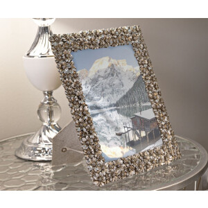 Mauro Ferretti Cornice Fließend 15x20 cm argento