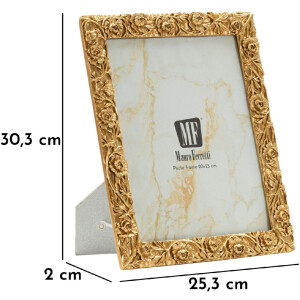 Mauro Ferretti Cornice Papavero 20x25 cm oro