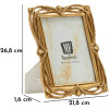 Mauro Ferretti Cornice Linie 15x20 cm oro