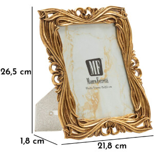 Mauro Ferretti Cornice Barocca 15x20 cm oro