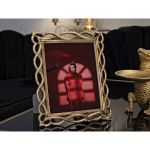 Mauro Ferretti Cornice Onde 20x25 cm oro