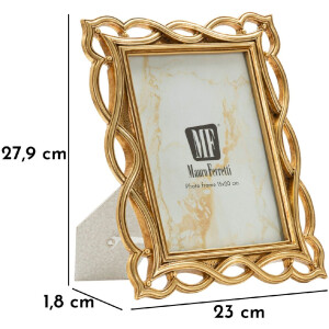 Mauro Ferretti Cornice Welle 15x20 cm oro