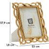 Mauro Ferretti Cornice Welle 15x20 cm oro