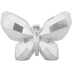 Mauro Ferretti Vaso Farfalla 22,5x8x15 cm argento