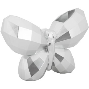 Mauro Ferretti Vaso Farfalla 22,5x8x15 cm argento