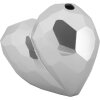 Mauro Ferretti Vaso a forma di cuore 19x9x18 cm argento