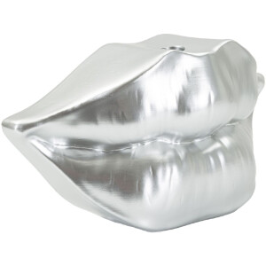 Mauro Ferretti Vaso Labbra 23x8x12 cm argento