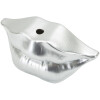 Mauro Ferretti Vaso Labbra 23x8x12 cm argento