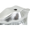 Mauro Ferretti Vaso Labbra 23x8x12 cm argento