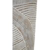 Vaso decorativo Holzig Mauro Ferretti Ø 19x55 cm bianco perla