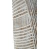 Vaso decorativo Holzig Mauro Ferretti Ø 19x55 cm bianco perla