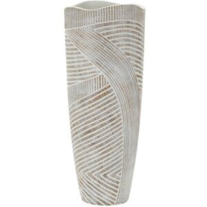 Mauro Ferretti Vaso effetto legno Ø 18x45 cm...