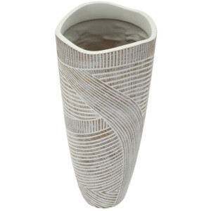 Mauro Ferretti Vaso effetto legno Ø 18x45 cm...